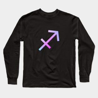 sagittarius colorful aura Long Sleeve T-Shirt